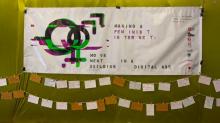 Making a Feminist internet banner